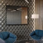 Contemporary Decorative Framed Mirror