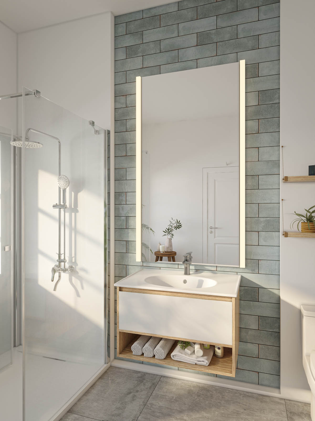 Lindsay LED Mirror